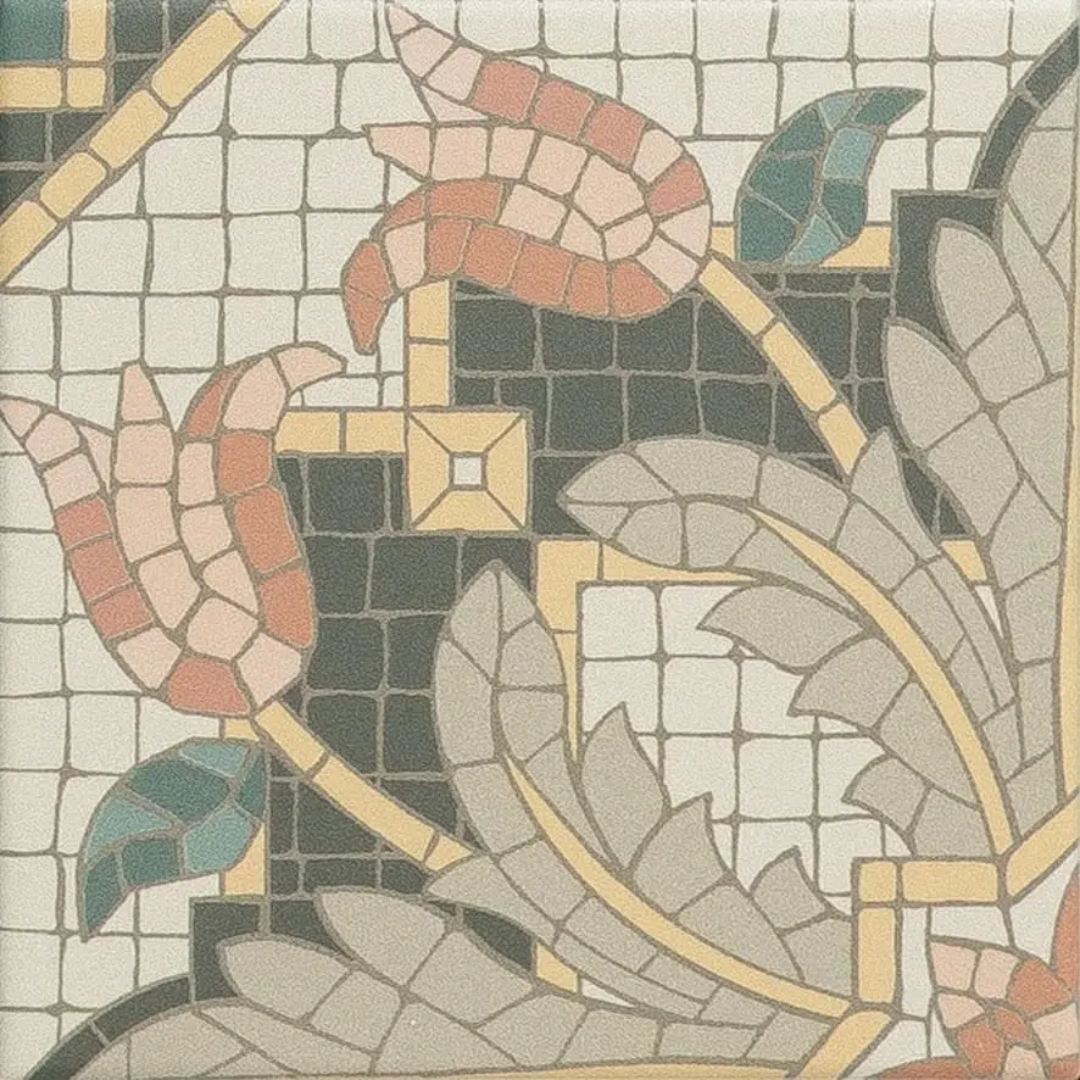 Liria Mosaic Style Small Format Decorative Porcelain Floor Tile