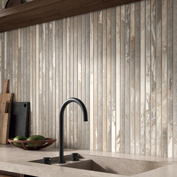 Blend Marble and Decor Porcelain Tile for Floors and Walls