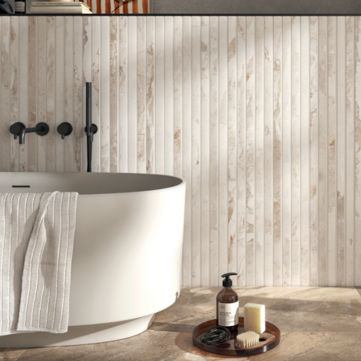 Blend Marble and Decor Porcelain Tile for Floors and Walls