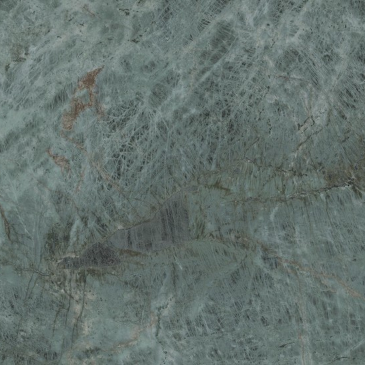 Marvel Diva Galaxy Green Polished Marble Effect Porcelain Tile