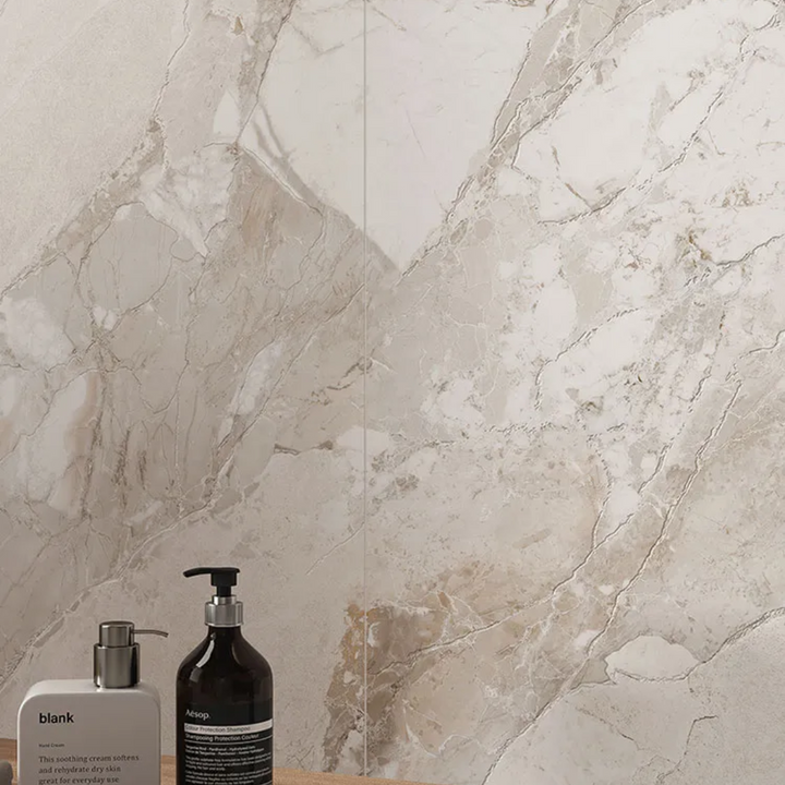 Blend Marble and Decor Porcelain Tile for Floors and Walls