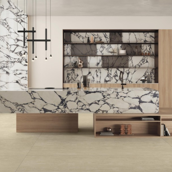Marvel Epic Calacatta Viola Marble Effect Porcelain Wall and Floor Tile