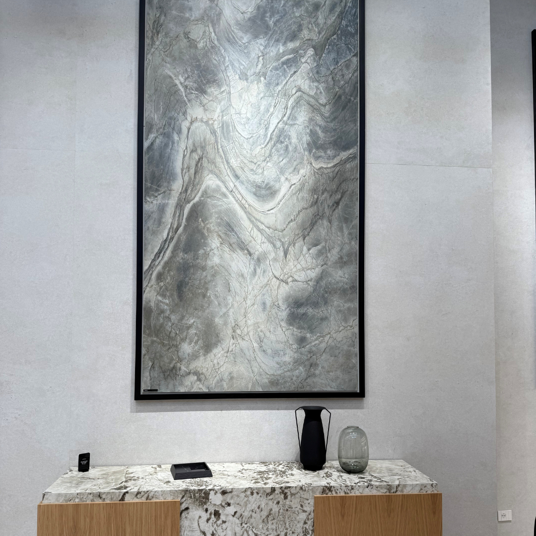 Marvel Epic Zephyr Marble Effect Porcelain Wall and Floor tile