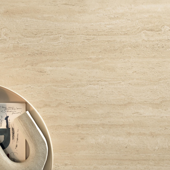 Marvel Travertine Vein Stone Effect Porcelain Wall and Floor Tile