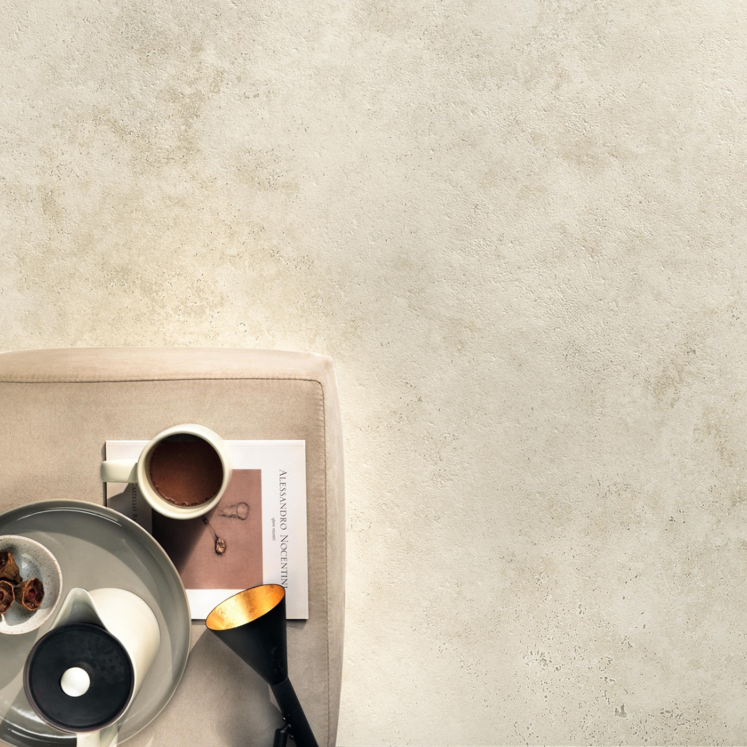 Marvel Cross Travertine Effect Porcelain Wall and Floor Tile
