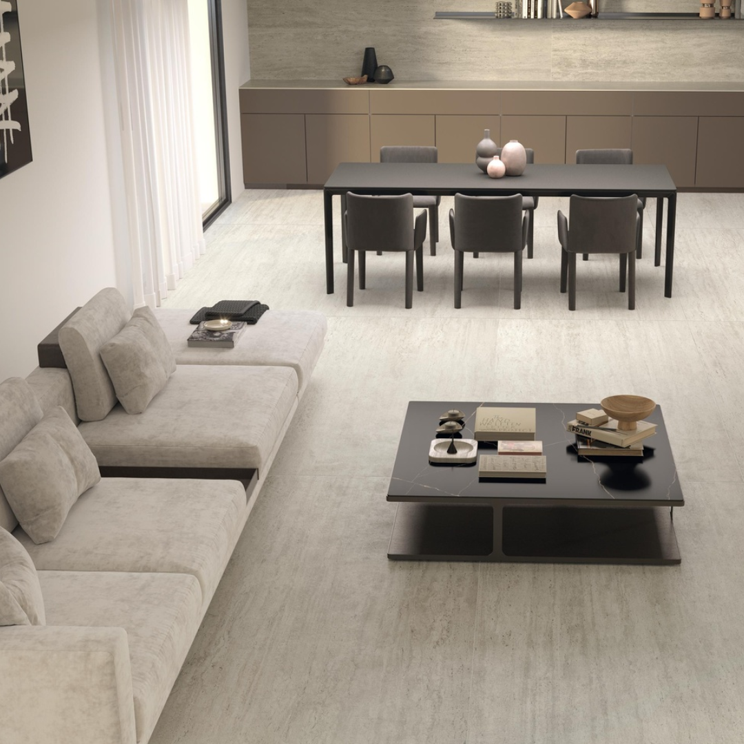 Marvel Travertine Vein Stone Effect Porcelain Wall and Floor Tile
