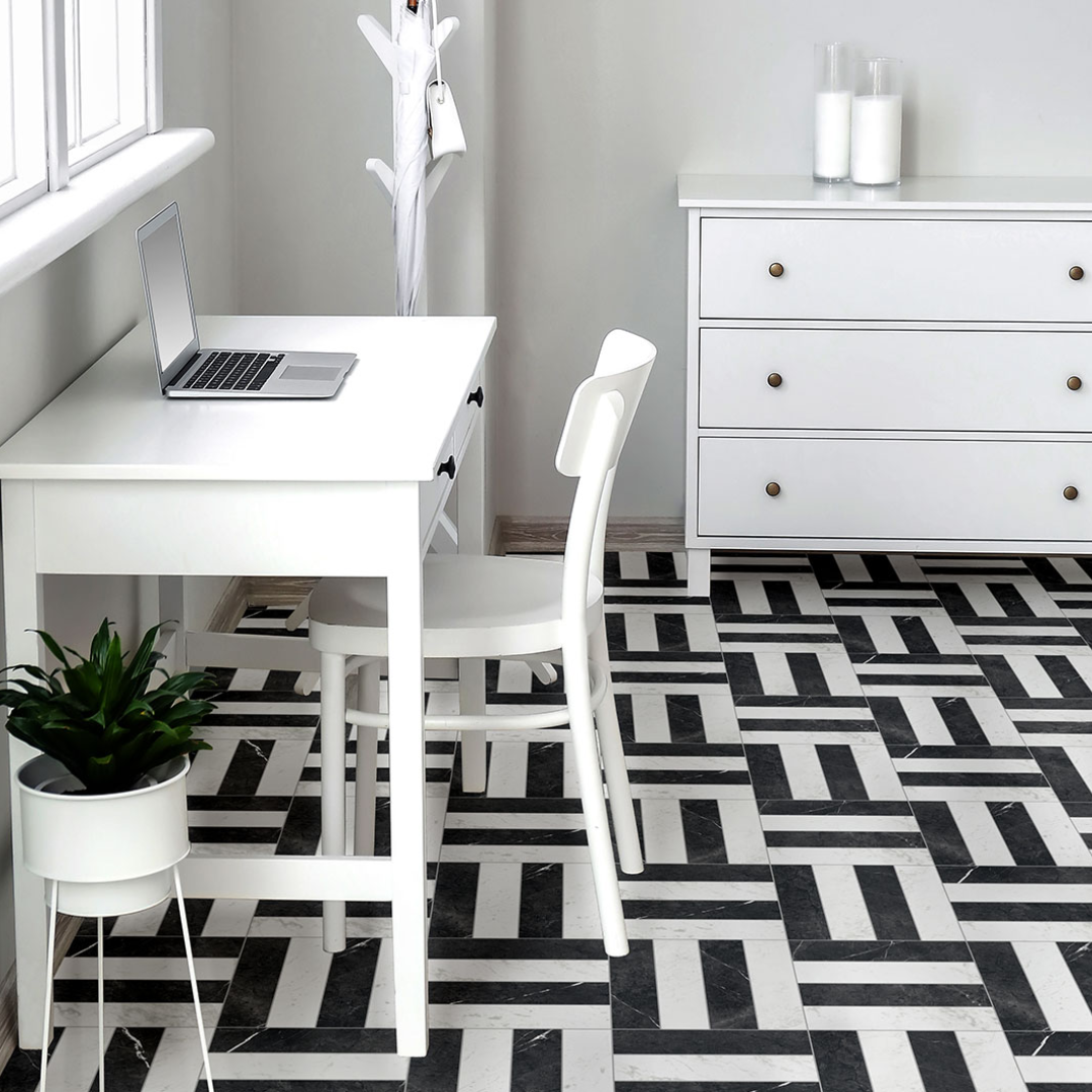 Small Format Classica Marmo Marble Effect Porcelain Wall and Floor Tile