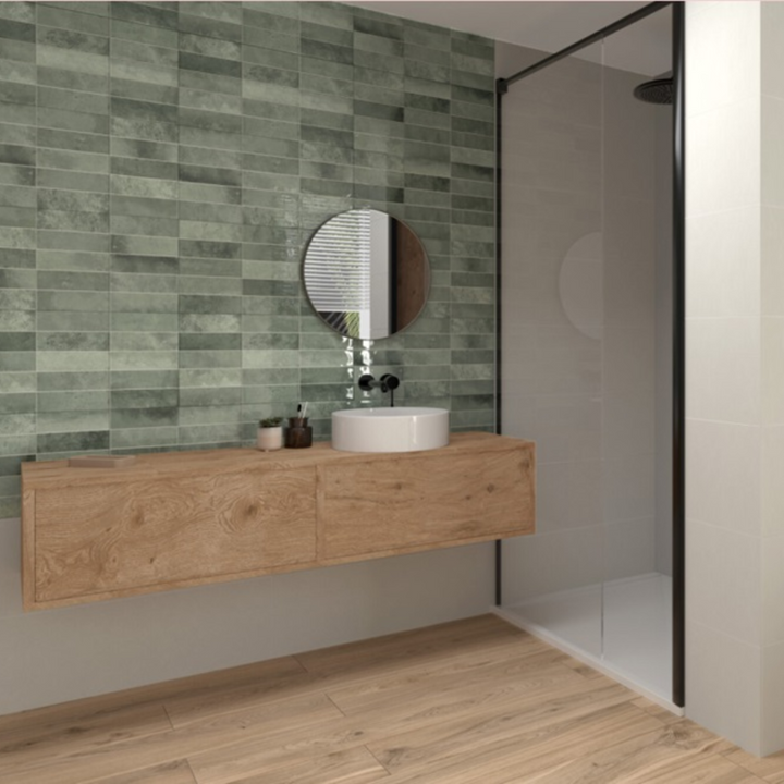 Porto Gloss Textured Metro Style Polished Ceramic Tile