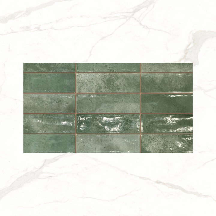Porto Gloss Textured Metro Style Polished Ceramic Tile