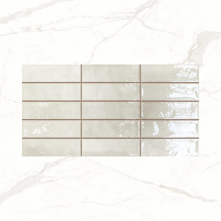 Porto Gloss Textured Metro Style Polished Ceramic Tile
