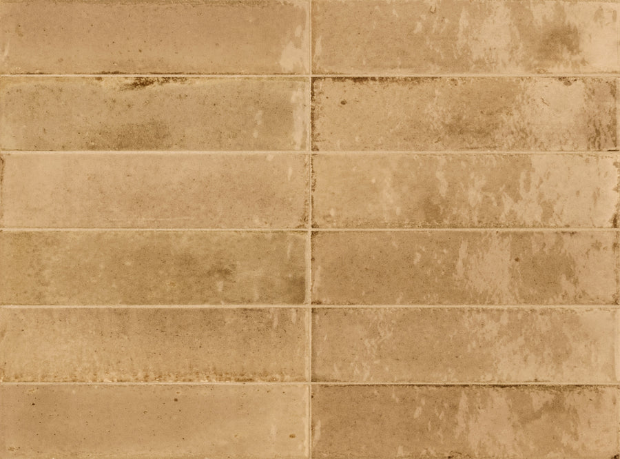 Ragno Look Beige glossy porcelain wall and floor tile 60 x 240mm