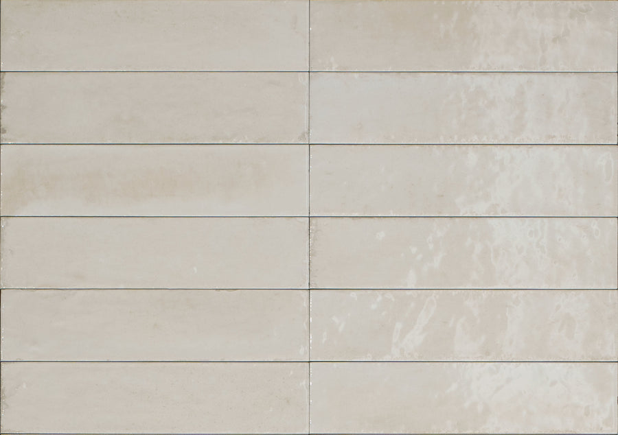 Ragno Look Lino glossy porcelain wall and floor tile 60 x 240mm