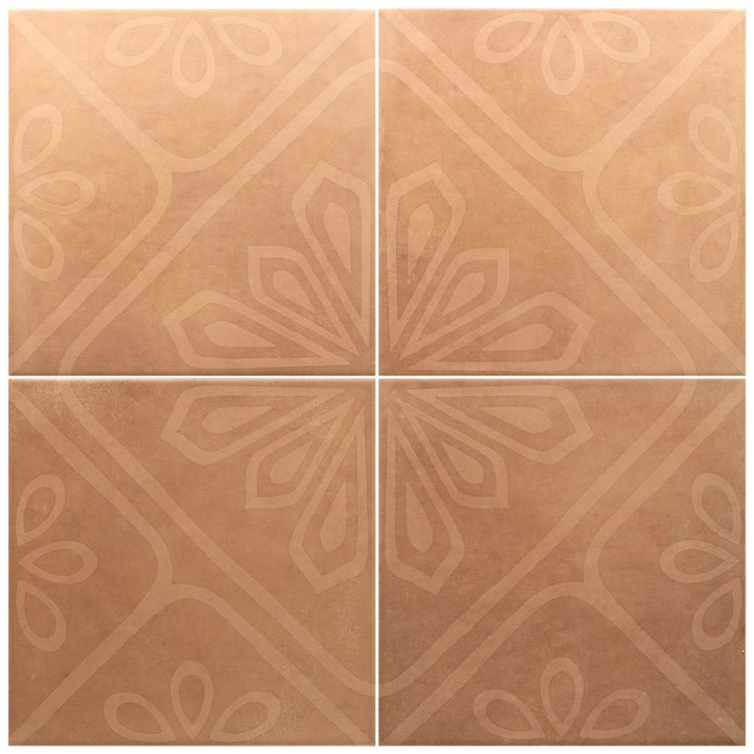 Rustic Square Natural Effect Porcelain Wall and Floor Tile