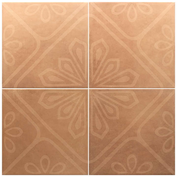 Rustic Square Natural Effect Porcelain Wall and Floor Tile