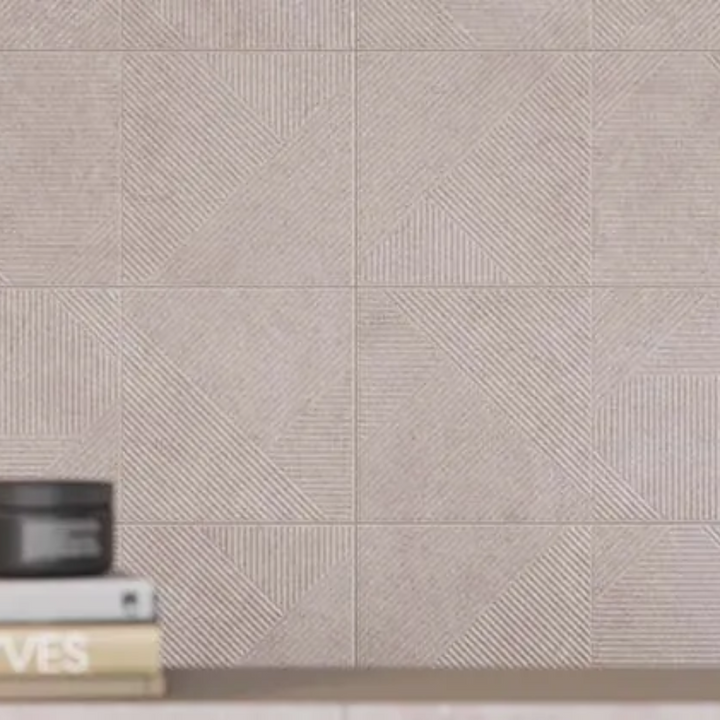 Verse Stone Effect Stone Effect Geometric Decor Porcelain and Ceramic Tiles