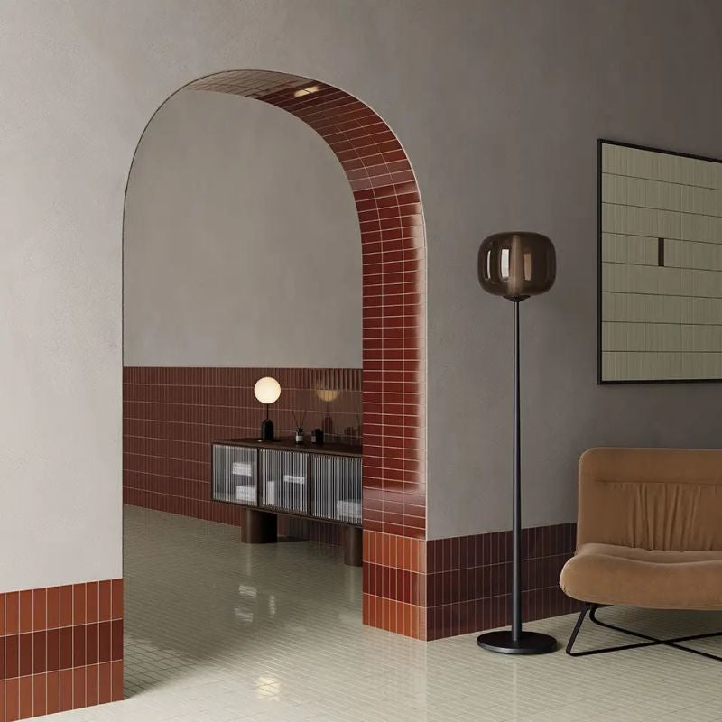 WOW Micare Saffron porcelain wall tiles in an interior setting